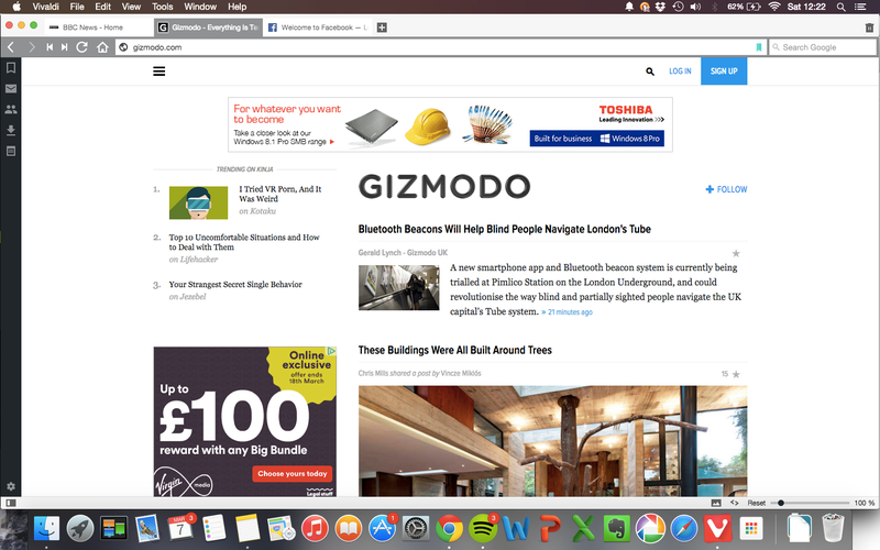 Illustration for article titled Vivaldi Is A Slick New Browser For Internet Addicts